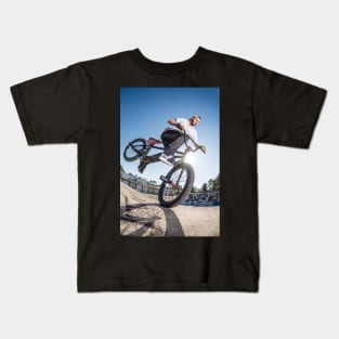 BMX Bike Stunt Kids T-Shirt